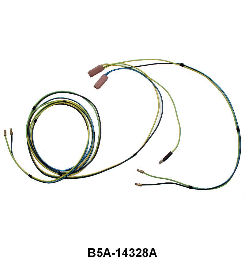 DOOR JAMB SWITCH TO COURTESY LIGHT SWITCH WIRE - 55 PASSENGER (EX HRDTP/CONV)