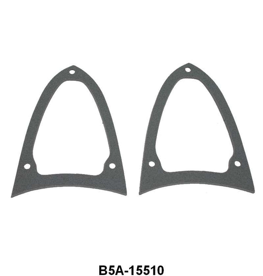 BACK UP LIGHT LENS GASKET - 55 PASSENGER, T-BIRD, 56 PASSENGER