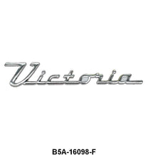 DOOR EMBLEM SCRIPT - 55-56 HARDTOP "VICTORIA", 2 REQUIRED
