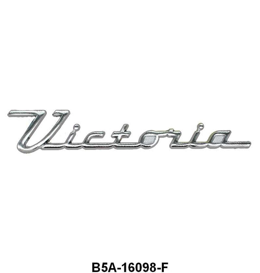 DOOR EMBLEM SCRIPT - 55-56 HARDTOP "VICTORIA", 2 REQUIRED