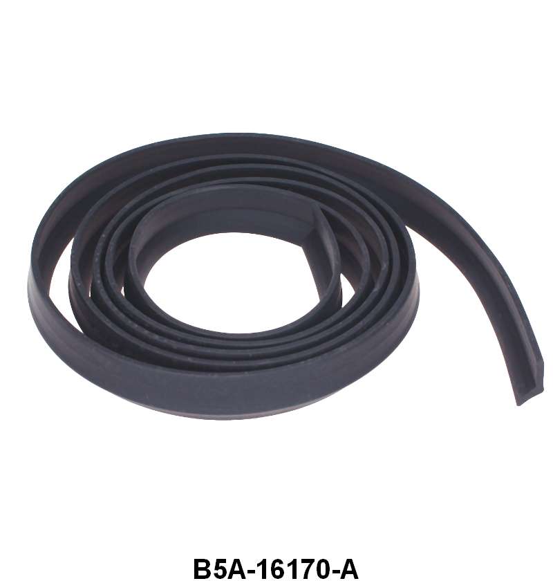 FRONT FENDER SPLASH APRON TO FENDER SEAL - 55-59 PASS, 60 GLX 72" RUBBER