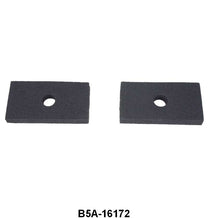 CENTER REAR OF FRONT FENDER TO COWL PAD - 55-58 PASSENGER