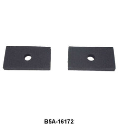 CENTER REAR OF FRONT FENDER TO COWL PAD - 55-58 PASSENGER