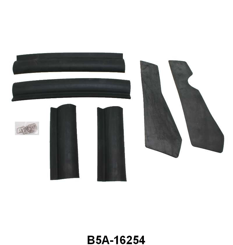 FENDER APRON LOWER SEALS - 55-56 PASSENGER