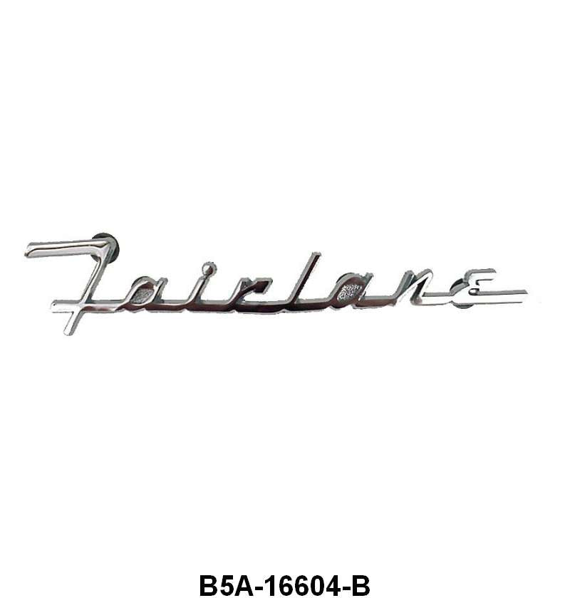 FRONT HOOD EMBLEM  - 55-56 PASS "FAIRLANE"