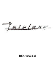 FRONT HOOD EMBLEM  - 55-56 PASS "FAIRLANE"