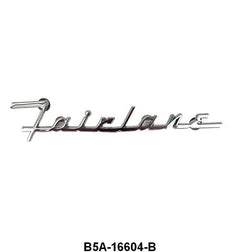 FRONT HOOD EMBLEM  - 55-56 PASS 