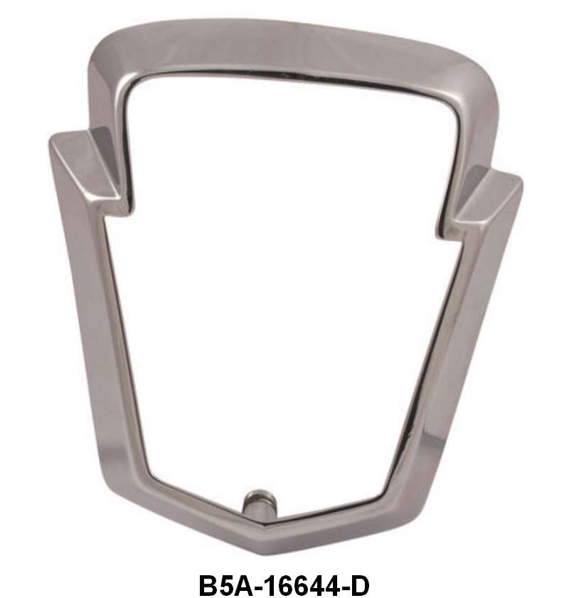 FRONT HOOD PLASTIC EMBLEM BEZEL - 55-56 PASS MAINLINE/CUSTOMLINE