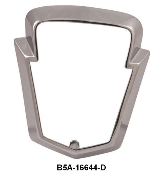 FRONT HOOD PLASTIC EMBLEM BEZEL - 55-56 PASS MAINLINE/CUSTOMLINE