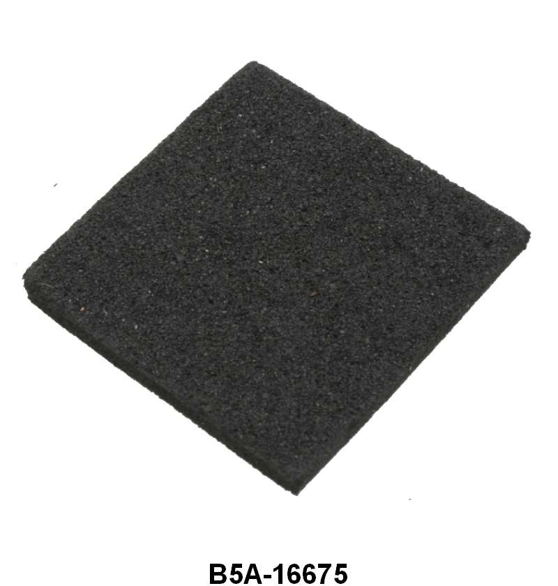 PLASTIC EMBLEM SPACER PAD - 55-56 FAIRLANE HOOD, 55 FAIRLANE TRUNK