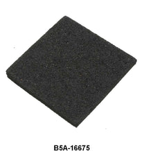 PLASTIC EMBLEM SPACER PAD - 55-56 FAIRLANE HOOD, 55 FAIRLANE TRUNK