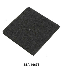 PLASTIC EMBLEM SPACER PAD - 55-56 FAIRLANE HOOD, 55 FAIRLANE TRUNK