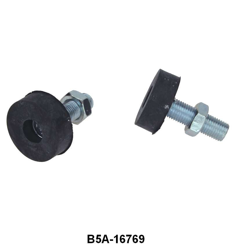 HOOD BUMPERS - 55-56 PASS, 57-59 PASS/RANCHERO, 60 GLX TRUNK