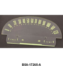 SPEEDOMETER & GAUGE LENS - 55-56 PASSENGER