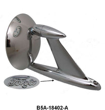 DOOR/FENDER MOUNT MIRROR W/FoMoCo LOGO - 55-64 PASS, 2 HOLE W/FoMoCo