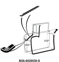 DOOR SEALS - 55 VICTORIA, 55 MERC BODY # 60B/60E/64A/64B/76B