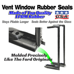 VENT WINDOW SEALS - 55 VICTORIA