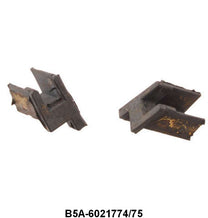 UPPER DOOR GLASS BUMPER - 55-56 CONV, 55 CROWN, HARDTOP