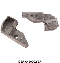 LOWER FRONT OF QUARTER WINDOW PADS - 55-56 2DR HARDTOP