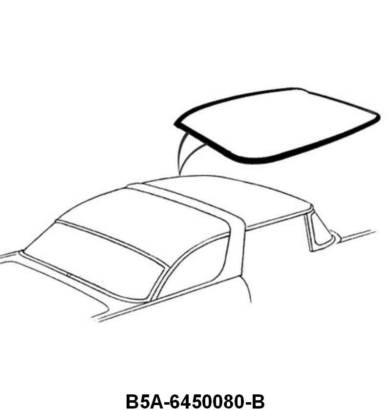 GLASS TOP  SEAL - 55-56 CROWN VICTORIA