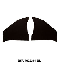 CARDBOARD KICK PANELS - 55-56 PASSENGER BLACK