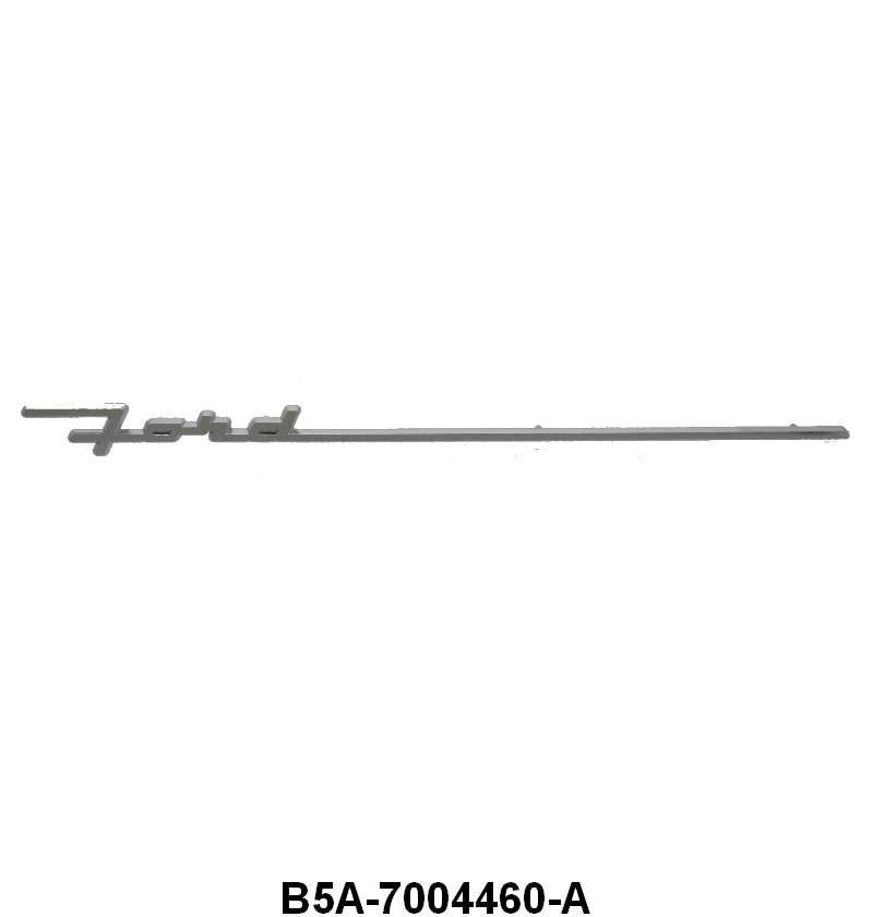 GLOVE BOX DOOR "FORD" SCRIPT - 55-56 PASSENGER