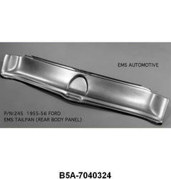 UNDER TRUNK LID PANEL - 55-56 PASSENGER (EX-WAGON, DELIVERY)