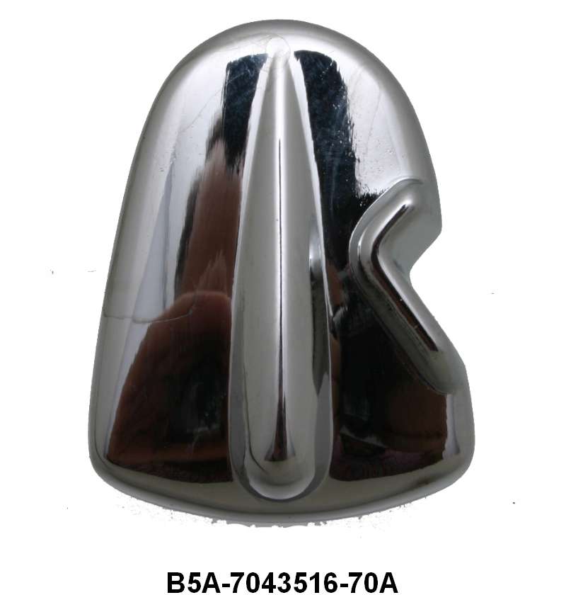 TRUNK LID LOCK HOUSING COVER - 55-56 T-BIRD