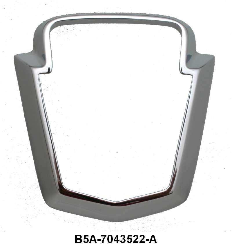 TRUNK OR TAILGATE EMBLEM BEZEL - 53-54 PASS, 53-56 WAGON
