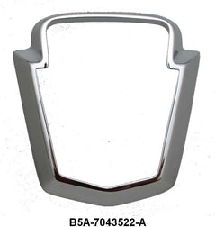 TRUNK OR TAILGATE EMBLEM BEZEL - 53-54 PASS, 53-56 WAGON