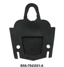 TRUNK LID HANDLE PAD - 55 MAINLINE ,CUSTOMLINE EXCEPT WAGON