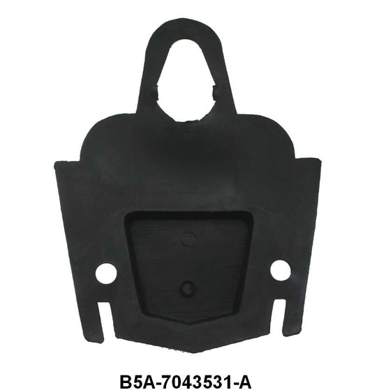TRUNK LID HANDLE PAD - 55 MAINLINE ,CUSTOMLINE EXCEPT WAGON