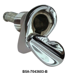 TRUNK LID LOCK CYLINDER HOUSING - 55-57 FAIRLANE (EX-RETRACTABLE & WAGON)