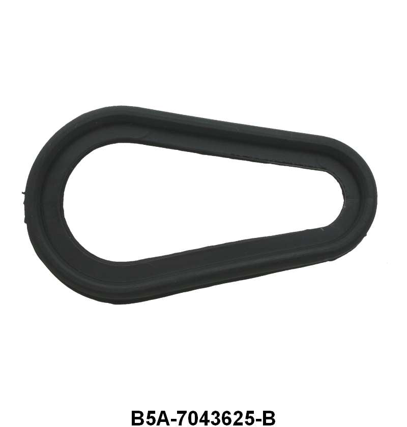 TRUNK LOCK HOUSING TO TRUNK PAD - 55-57 FAIRLANE (EX-RETRACTABLE & WAGON)