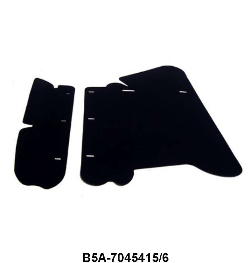 TRUNK SIDE BOARD PANELS - 55 PASS EXCEPT WAGON/DELIVERY