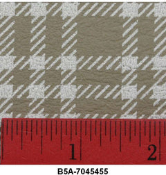 VINYL TRUNK MAT - 55-56 PASS  PLAID