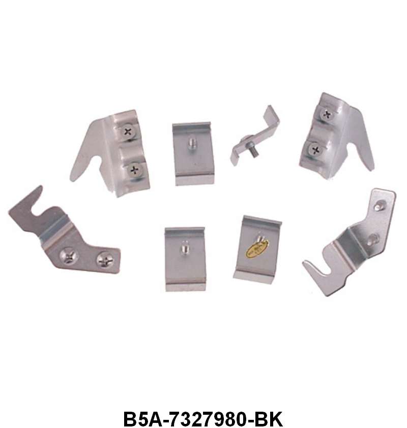 FENDER SKIRT MOUNTING BRACKET KIT - 55-56 PASSENGER