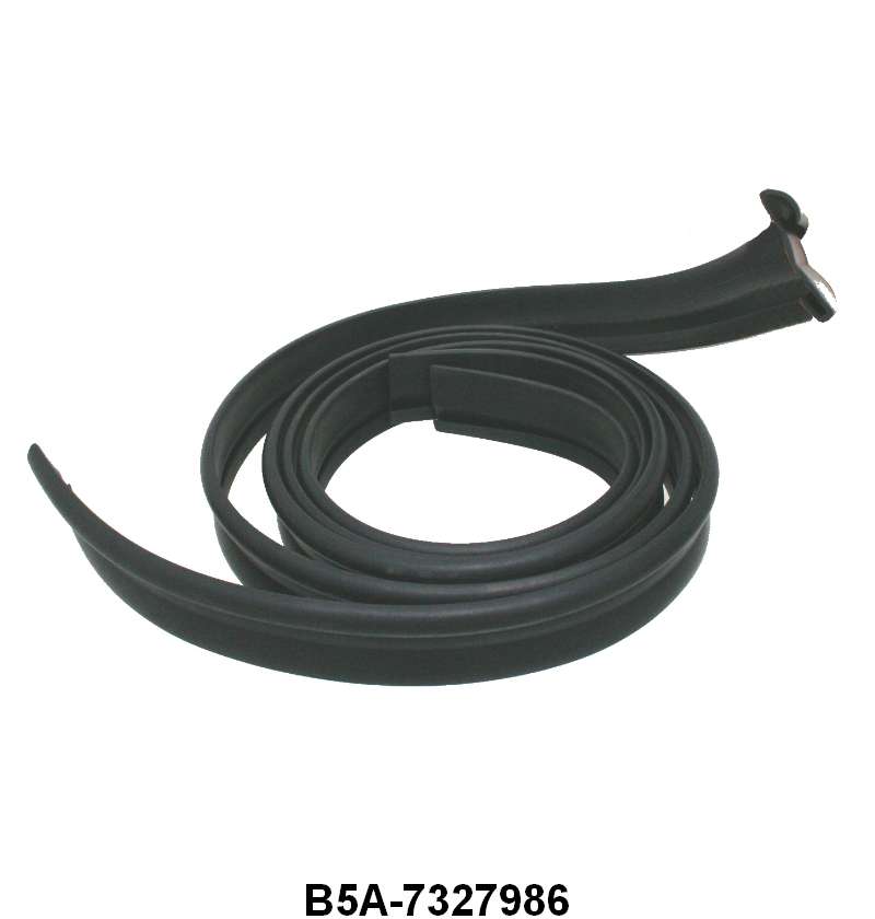 FENDER SKIRT RUBBER SEAL - 55-56 PASSENGER
