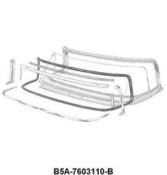 WINDSHIELD SEAL - 55-56 PASS, MERCURY CONVERTIBLE