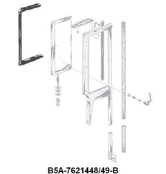VENT WINDOW SEALS - 55-56 CONVERTIBLE & CROWN VICTORIA 56 VICTORIA