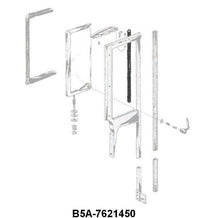 BACK EDGE OF VENT WINDOW SEALS - 55-56 CONV & CROWN VICTORIA 56 VICTORIA
