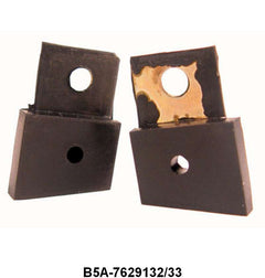 LOWER FRONT OF QUARTER WINDOW PADS - 55-56 CONVERTIBLE