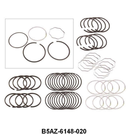 PISTON RINGS - 55-62 PASS, 55-64 F-100/350, 292,  .020 SIZE