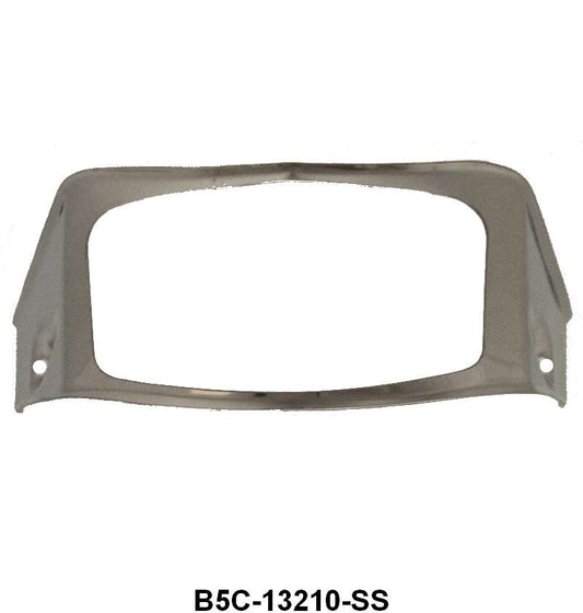 PARK LIGHT LENS BEZEL - 55-56 F-100/F-350 STAINLESS