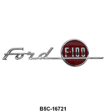 HOOD SIDE EMBLEMS - 55 "F-100"