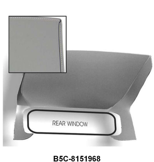 GRAY CARDBOARD HEADLINER - 53-55 F-100/F-350