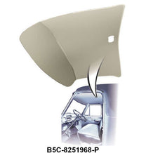 GRAY CARDBOARD HEADLINER - 53-55 PANEL FRONT SECTION