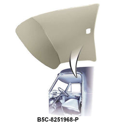 GRAY CARDBOARD HEADLINER - 53-55 PANEL FRONT SECTION