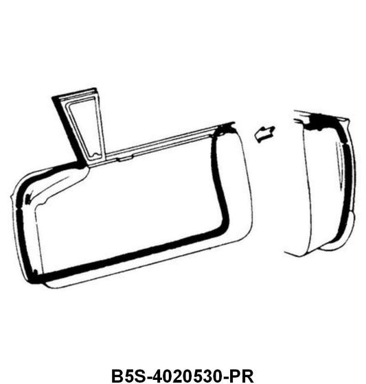 DOOR SEALS - 55-57 T-BIRD