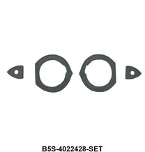 OUTSIDE DOOR HANDLE PADS - 55-57 T-BIRD - RUBBER